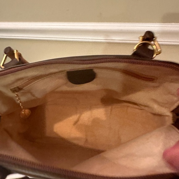 Gucci vintage brown leather bamboo bag with brown leather strap for a crossbody - Picture 7 of 12